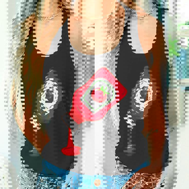 ケチャップをのせて面白いケチャップラバー タンクトップ