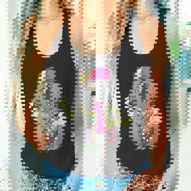 コアラ パンダ スモーキング ボング かわいい 面白い 漫画 タンクトップ