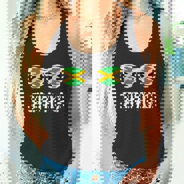 サングラス フラッグ ジャマイカ ジャマイカ 生まれ タンクトップ