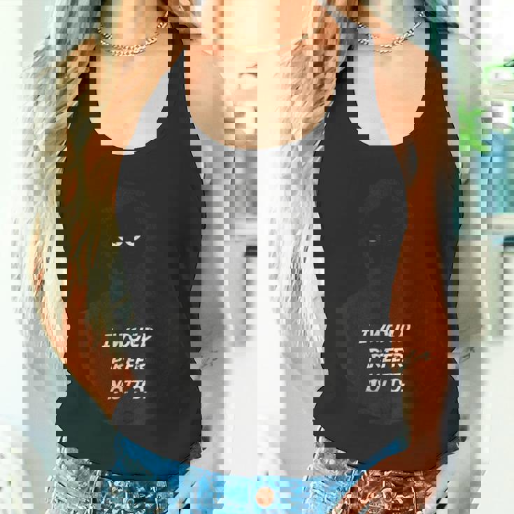 シャツは着たくない-ヴィンテージ・フィロソフィー・バートルビー タンクトップ