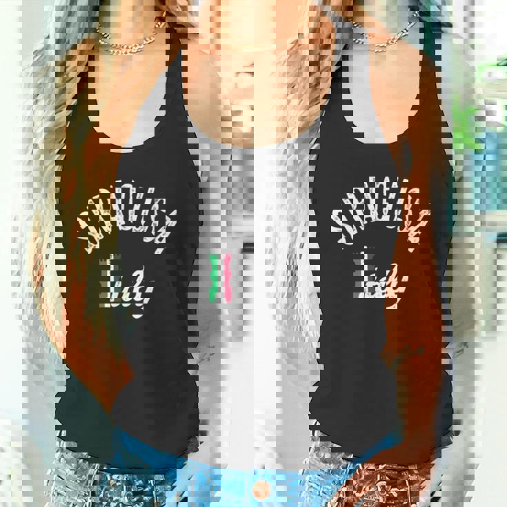 シラクサ シチリア バケーション お土産 レトロ シラクサ タンクトップ