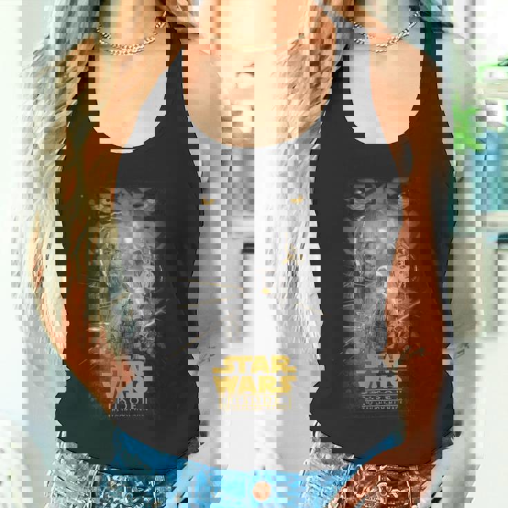 スター・ウォーズ クラシック エピソードi ファントム・メナス ポスター タンクトップ