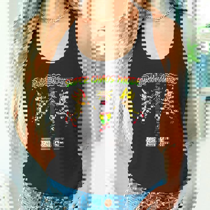 ソニック×れじぇくんuper Chaos Mode Winter Edition L 長袖tシャツ タンクトップ