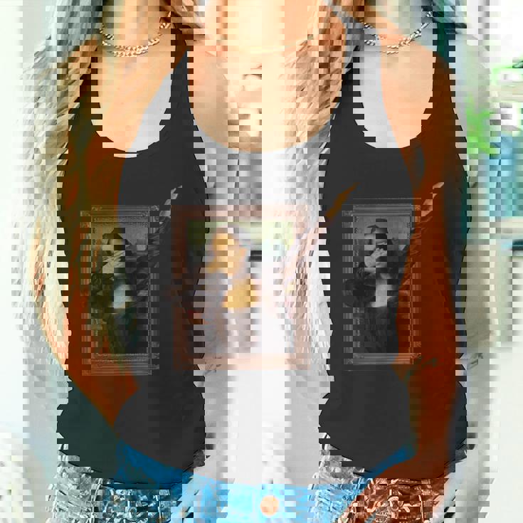 ダビング モナリザ 絵画 ラ・ジョコンダ タンクトップ