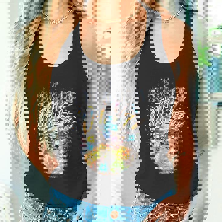 ディスコボール ディスコ ディーバ クイーン 70年代 レトロ ヴィンテージ ダンス タンクトップ