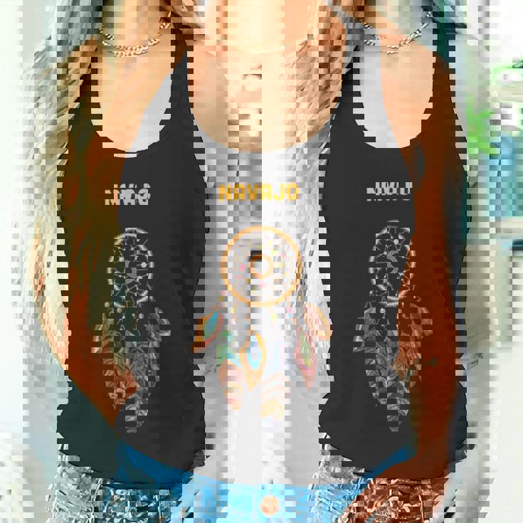 ナバホ族ネイティブアメリカン インディアン レトロ ドリームキャッチャー タンクトップ