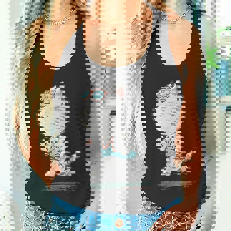 ネコ ねこ ランニング 子猫 ペット おもしろ 動物 ランナー イラスト タンクトップ