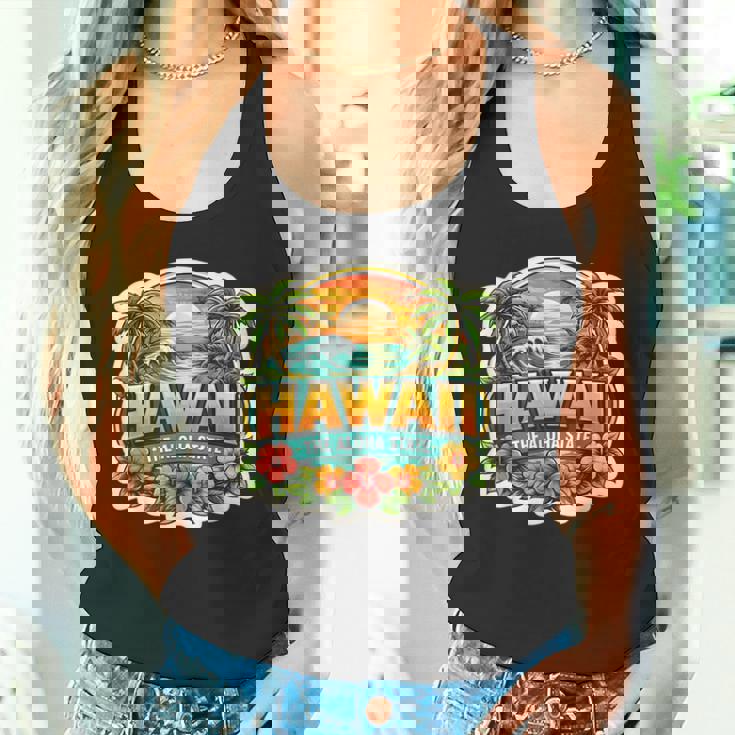 ハワイ アロハ州立大学 お土産 訪問者 記念品 ハワイアン タンクトップ