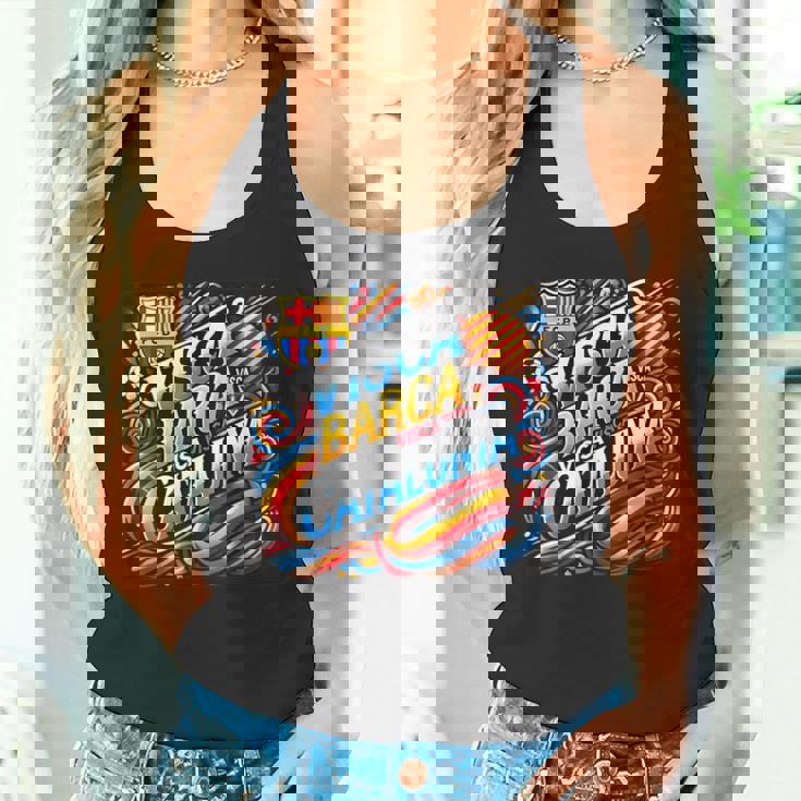 バルセロナ フットボール クラブ スペイン エスパーナ バルセロナ メンズ レディース タンクトップ