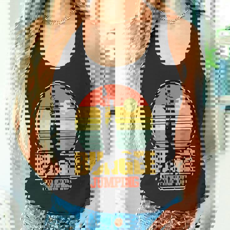 バンジージャンプ バンジージャンプ エクストリームスポーツファン タンクトップ