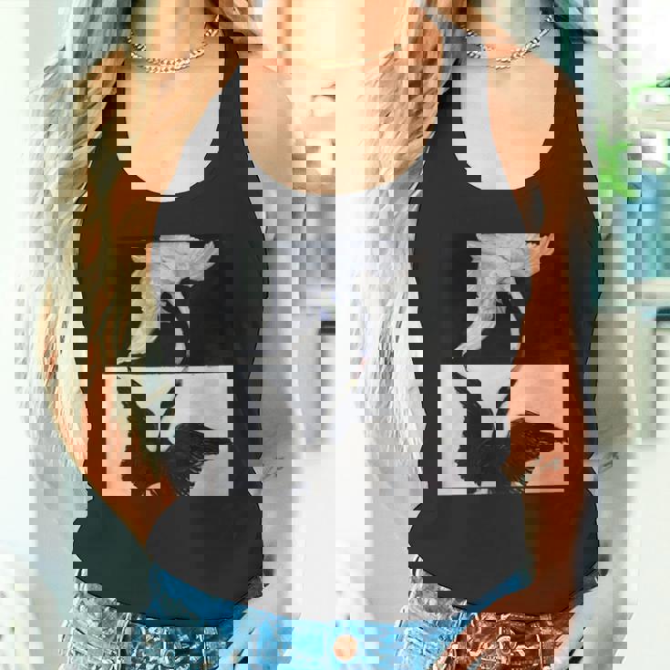 ヒルマ・アフ・クリント作「白鳥」1915年 長袖tシャツ タンクトップ