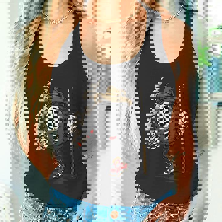 ビリヤードボール 8プールビリヤード タンクトップ