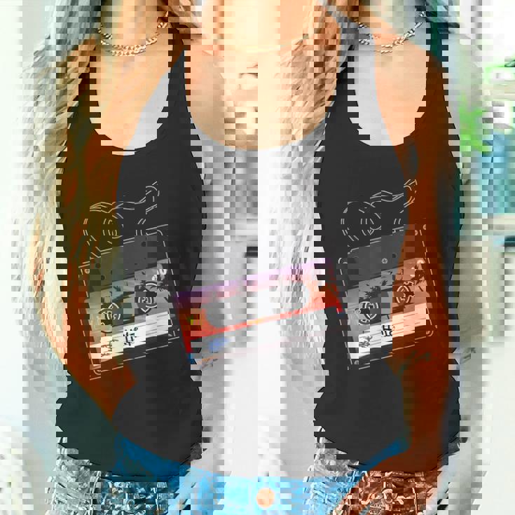 ビーチ ミックステープ ハワイアン アロハ パーム サンセット 80年代 タンクトップ