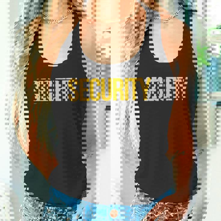 フロントセキュリティバックにセキュリティガード。 タンクトップ