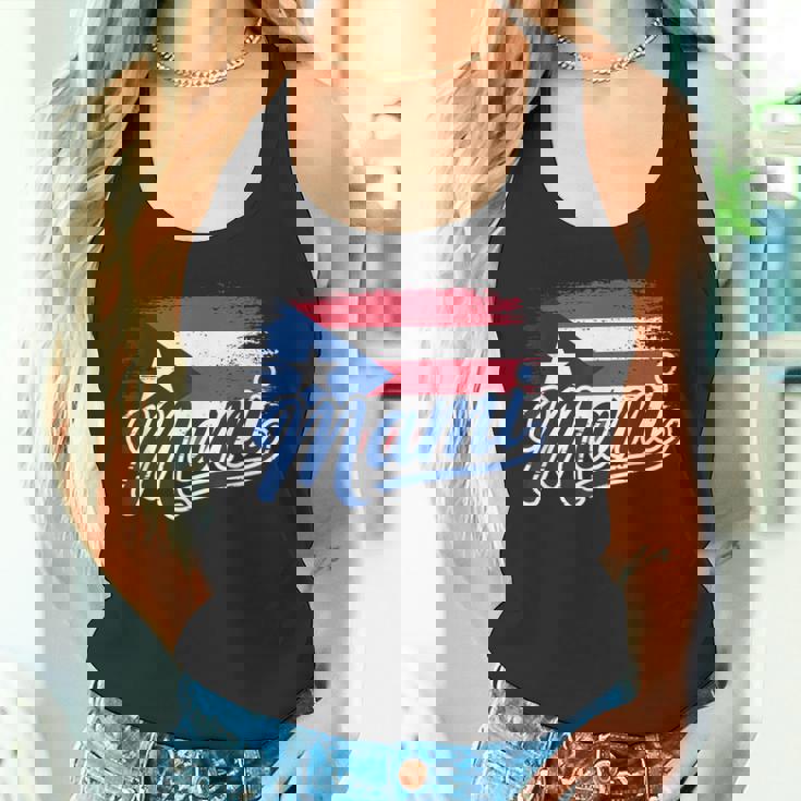 プエルトリコの母旗 プエルトリコ マミ プエルトリコ タンクトップ