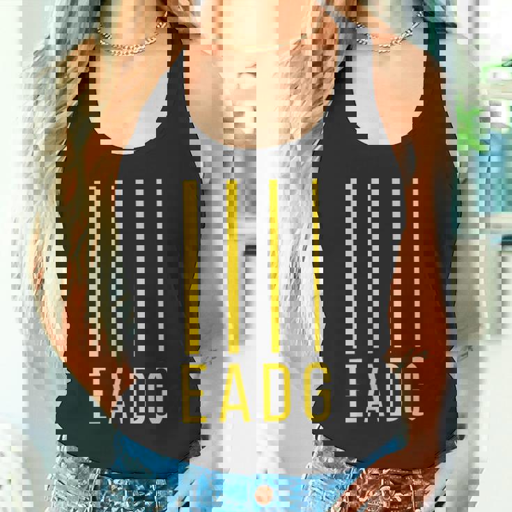 ベースプレーヤーギタリスト Eadg 4弦ベースギター タンクトップ