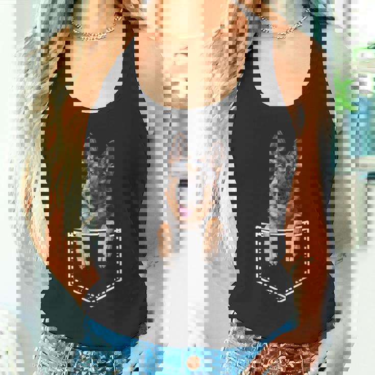 ポケットジャーマンシェパード タンクトップ