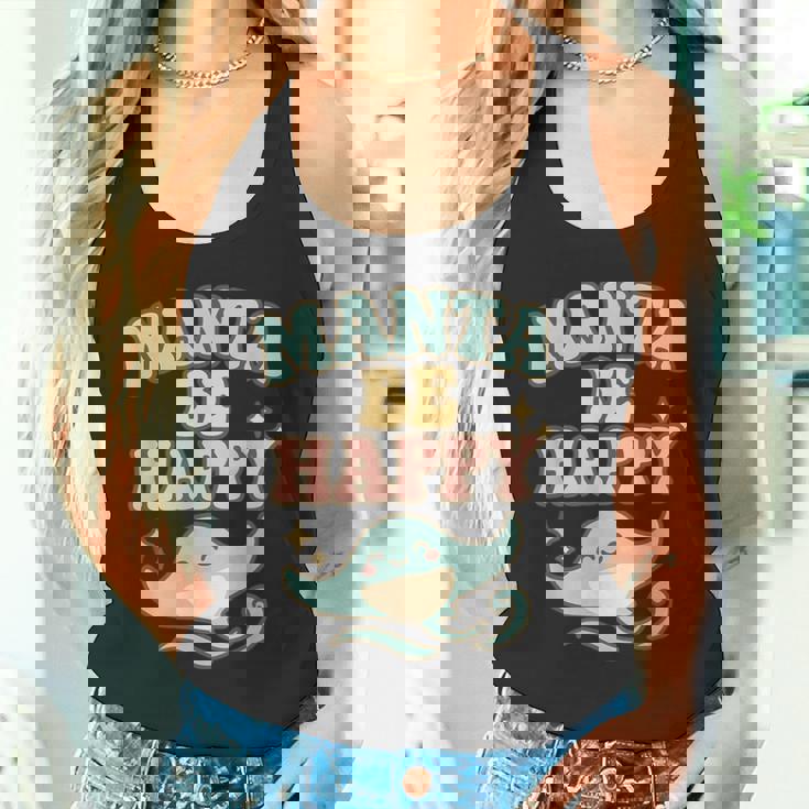 マンタ・ビ・ハッピー タンクトップ