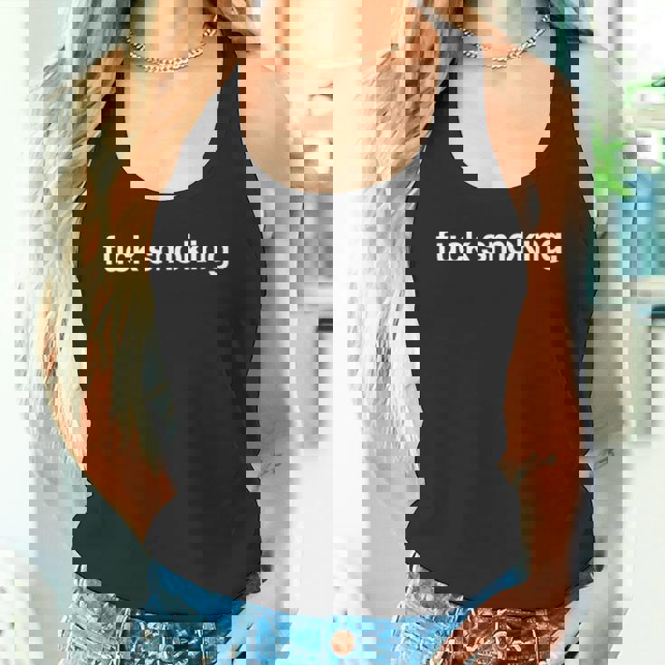 ミニマリスト 禁煙タバコ禁煙 タンクトップ