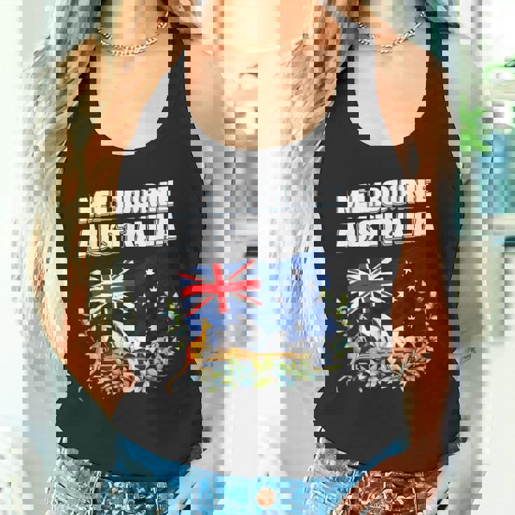 メルボルン オーストラリア お土産 オーストラリア国旗 カンガルーコアラ タンクトップ