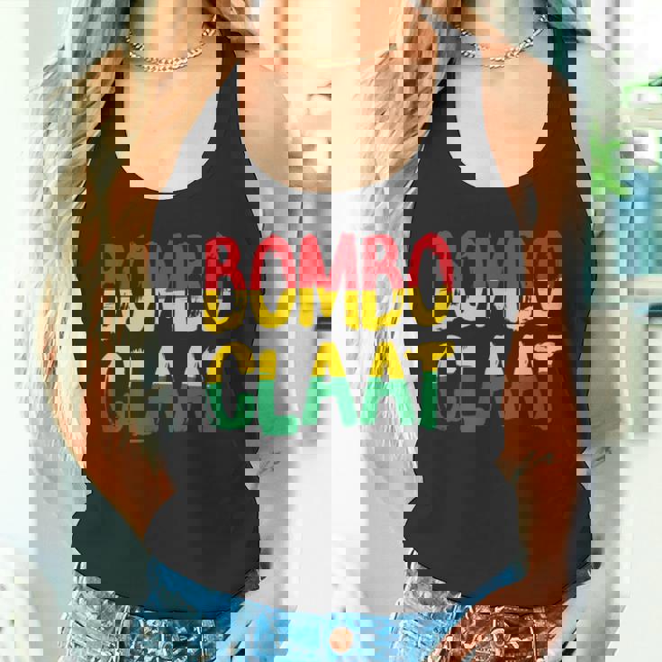 レゲエとジャマイカ Bombo Claat ラスタ ボンボクラット タンクトップ