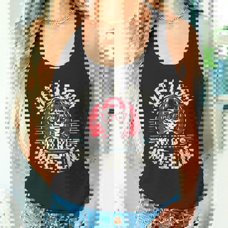 レスリングが大好きな少年 少年&キッズ レスラー タンクトップ