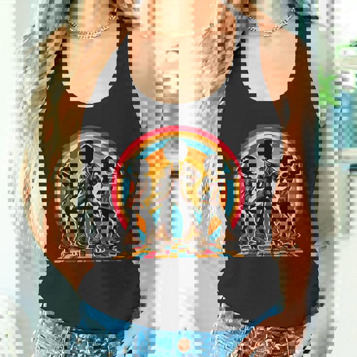 レトロ アフロ ソウル 音楽 グルーヴ ダンス ファンキー ディスコ タンクトップ