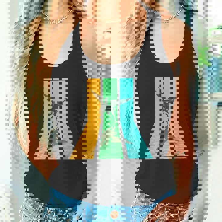 レトロ80年代ヴィンテージスタイルペガサス タンクトップ