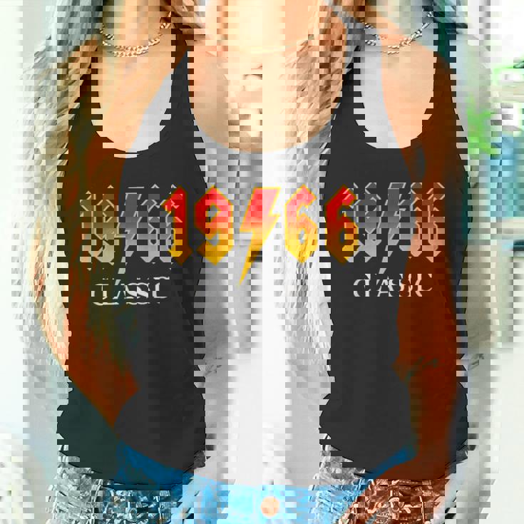 ヴィンテージ 1966 クラシック 60歳 60歳 誕生日 ロックレジェンド タンクトップ