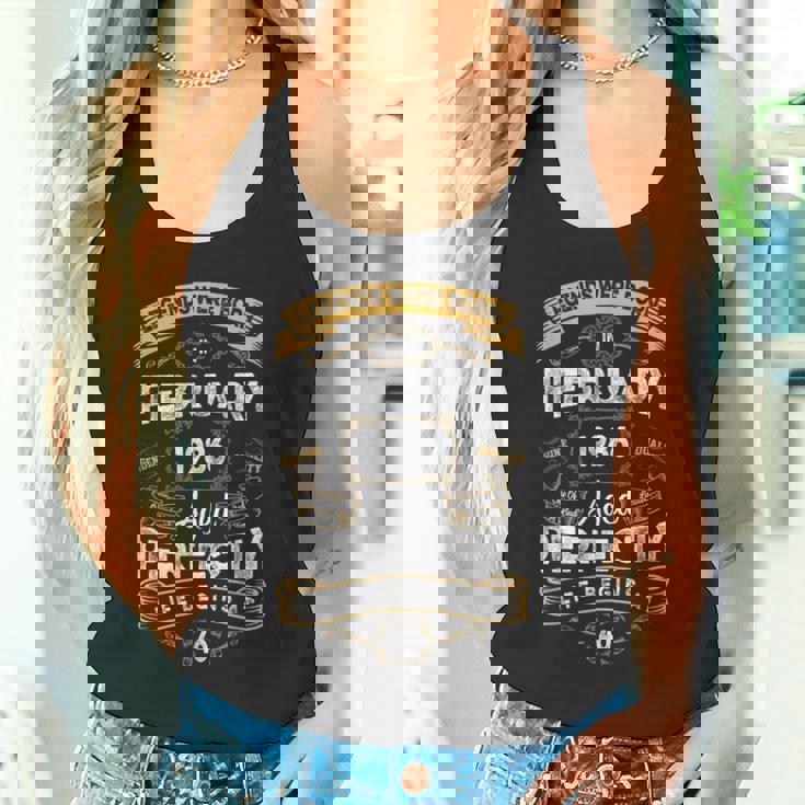 ヴィンテージ40歳の誕生日レジェンドは1986年2月に誕生しました。 タンクトップ