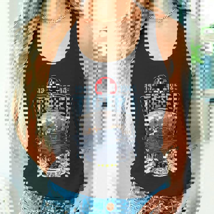 ヴィンテージ第二次世界大戦ドイツ戦車ティーガーi（1） タンクトップ