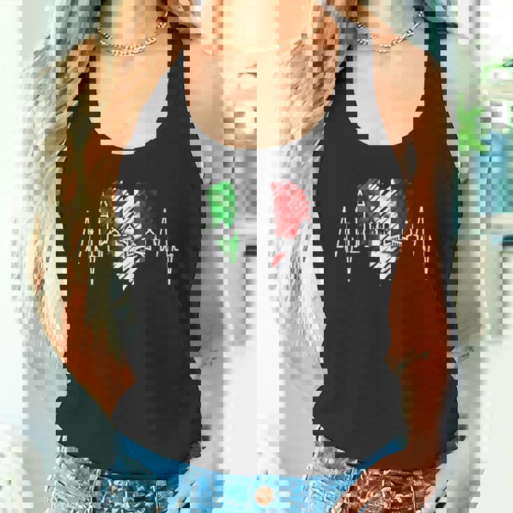 ヴェネツィアのスカイライン ハートビート イタリア ベネチア大好きi Loveeneziaenice タンクトップ