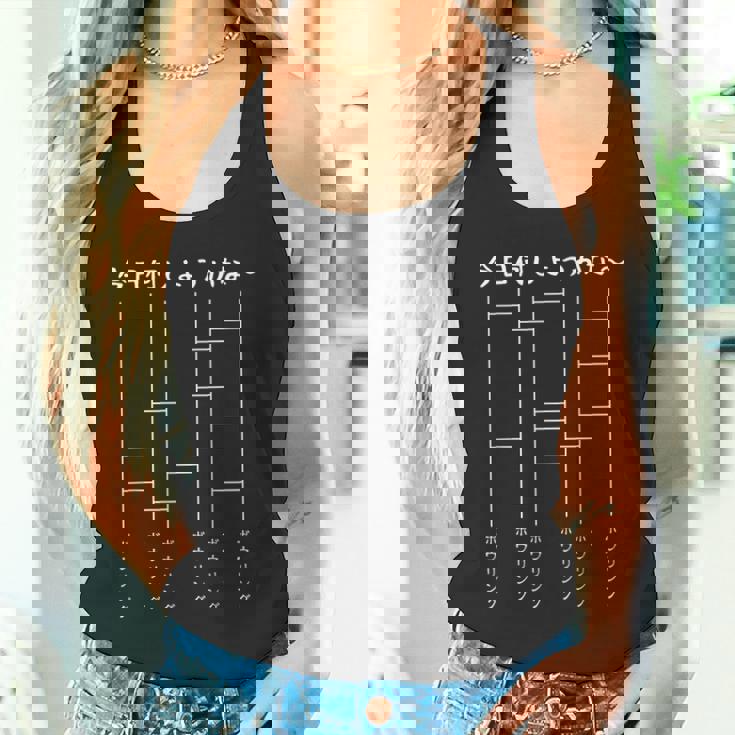 今日何しようかな ボウリング あみだくじ おもしろ 面白い ギャグ ネタ ウケ狙い 笑える今日何しようかな ボウリング タンクトップ