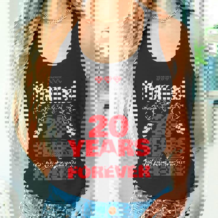 夫、妻へのギフト 結婚20年前 結婚記念日 タンクトップ