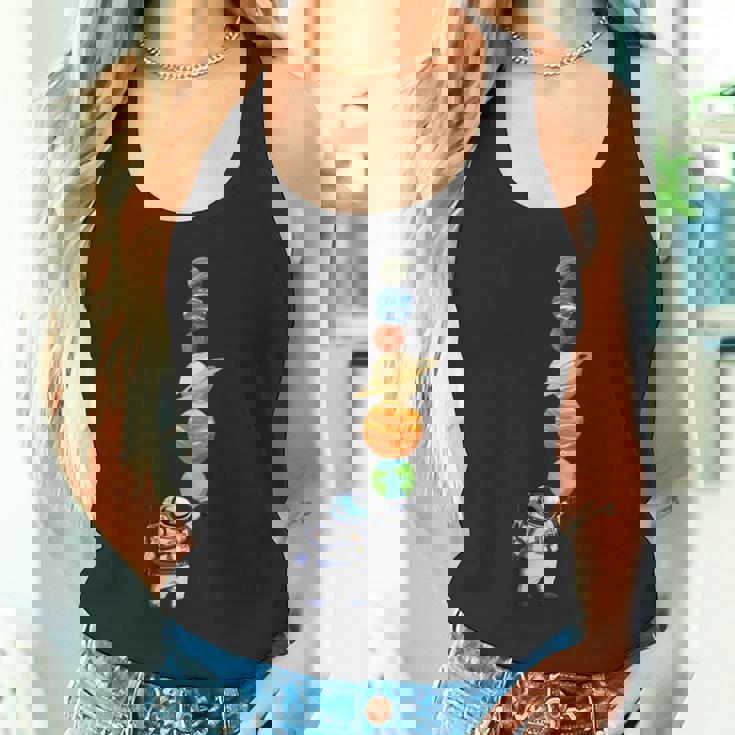 宇宙飛行士 プラネット アイスクリーム 宇宙服 タンクトップ