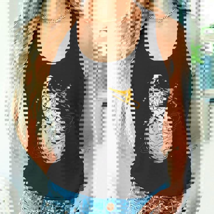 宇宙飛行士 演奏 トロンボーン 楽器 プレーヤー トロンボニス タンクトップ