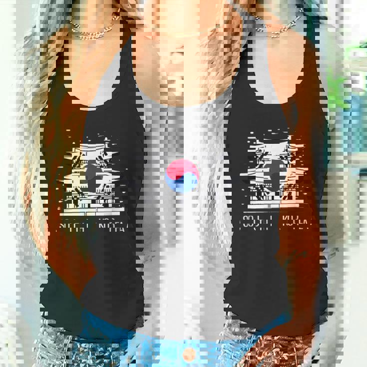 愛国的な韓国国旗ジャージーtシャツ 韓国製 タンクトップ