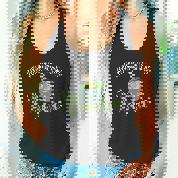 抹茶は全てを良くする、抹茶 タンクトップ