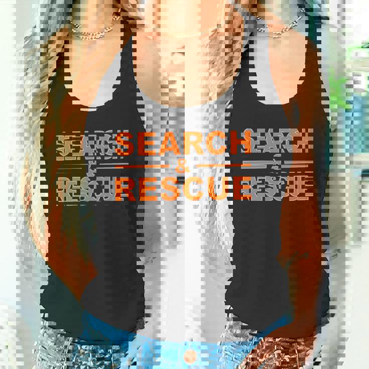 捜索救助 緊急対応捜索チームar ユニフォーム タンクトップ