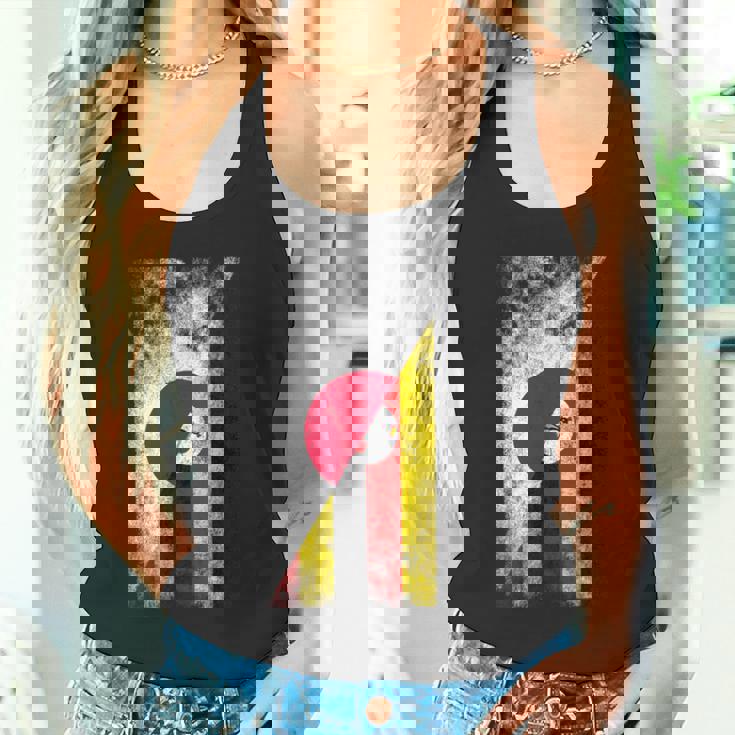 日本ウガンダ国旗 日本ウガンダ タンクトップ