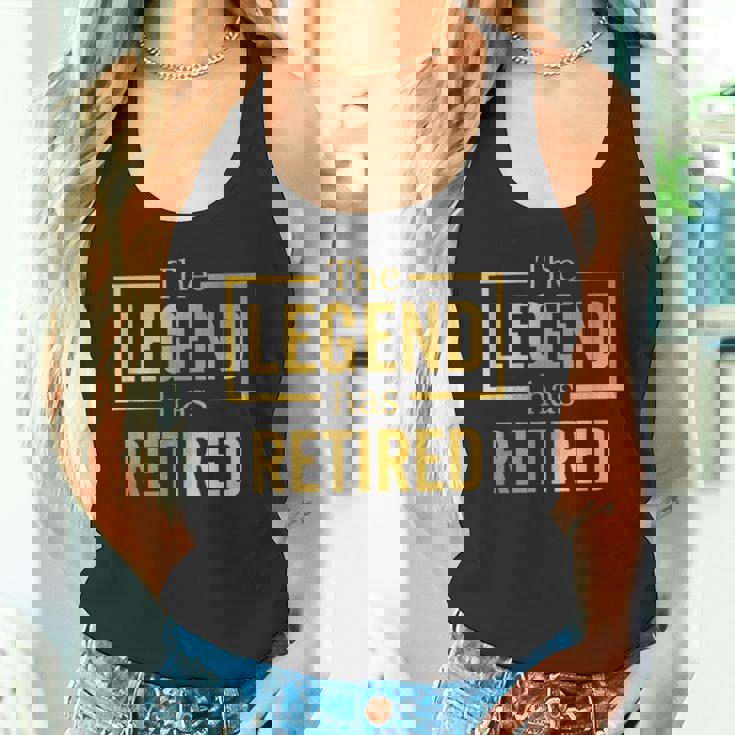 昔は同僚の定年退職祝いに、レジェンドと一緒に働いてた タンクトップ