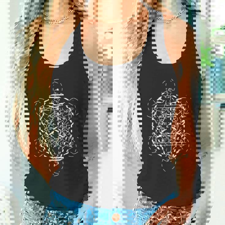 正十二面体 プラトニックソリッド 神聖幾何学 タンクトップ