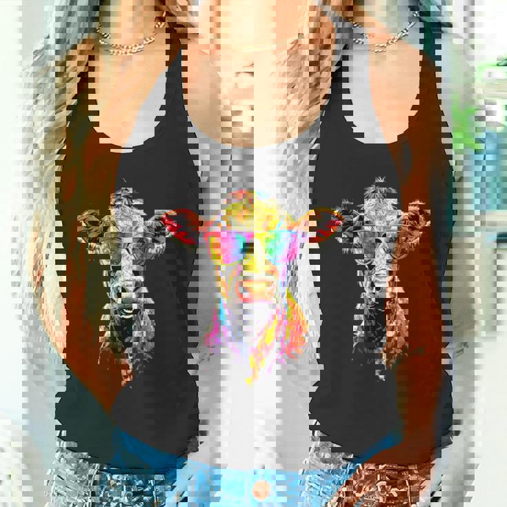 牛 農家 牛乳 ビーガン 子牛 牧場 甘い牛 タンクトップ