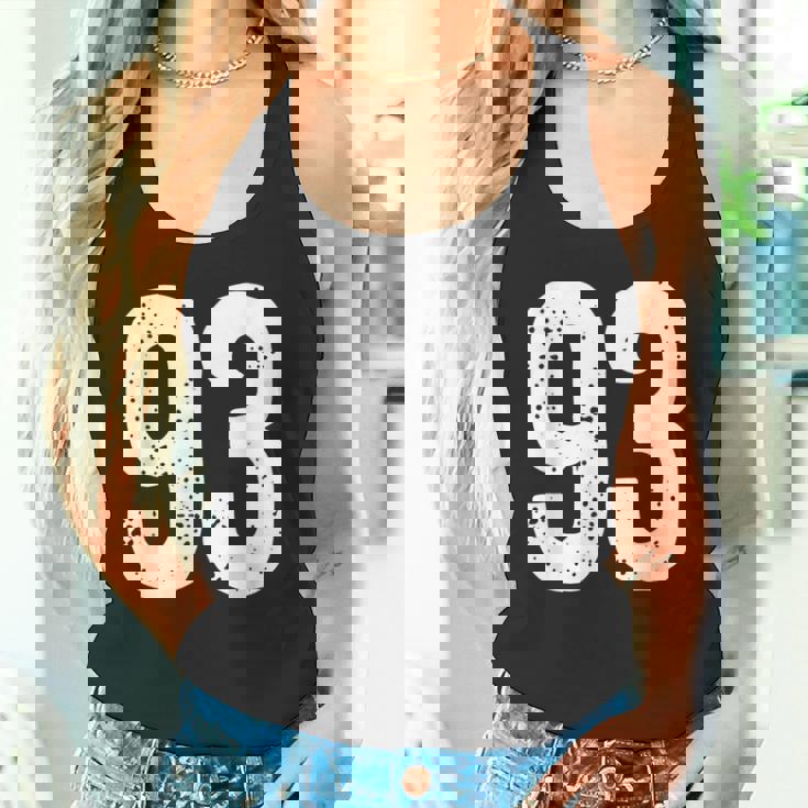 番号 93 タンクトップ