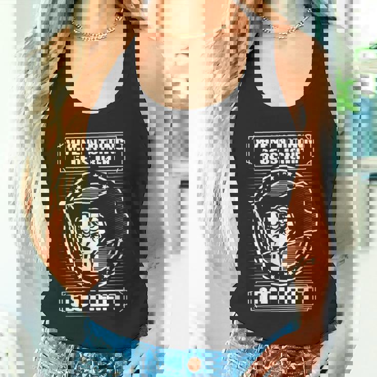 社会主義者のための左翼デザイン。 タンクトップ