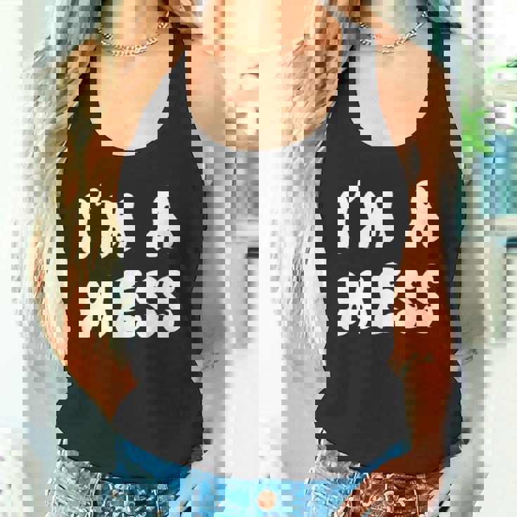 私はめちゃくちゃだ タンクトップ