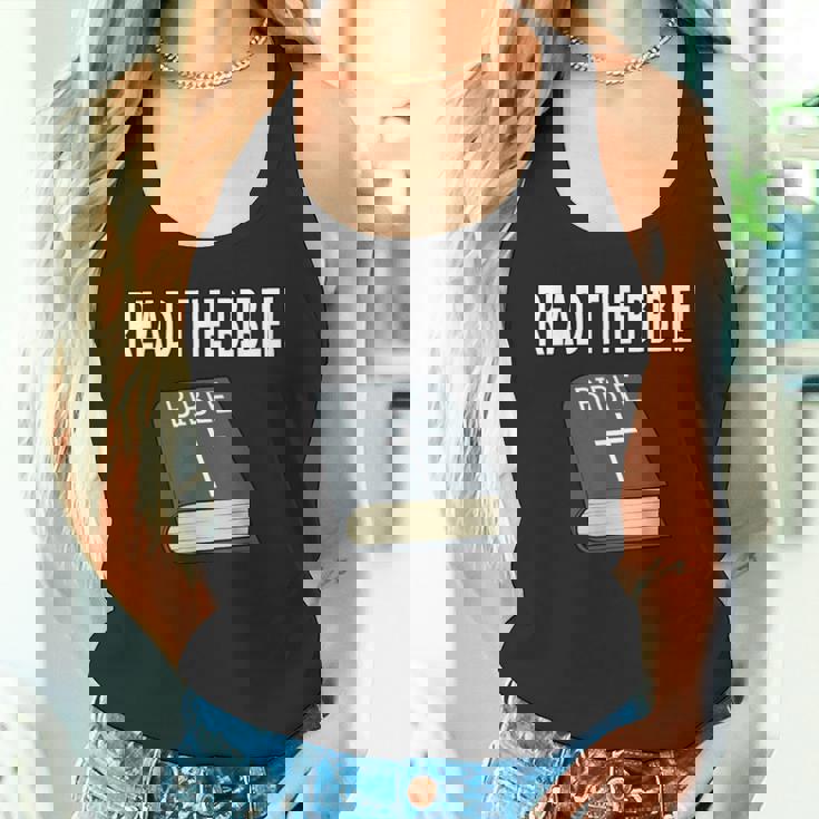 読む 聖書 信仰 キリスト教 イエス・キリスト タンクトップ