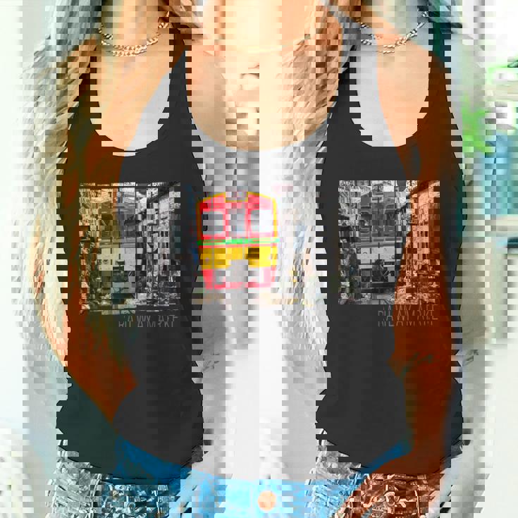 鉄道市場メークロン ヴィンテージ タイ レトロな列車 タンクトップ