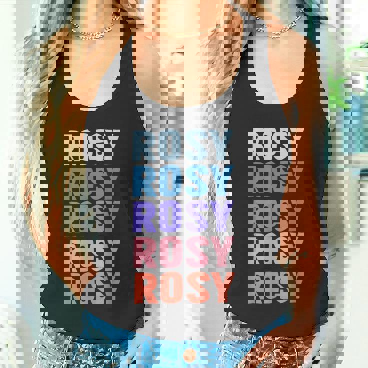 面白いギフト名 Rosy パーソナライズ 名前 タンクトップ