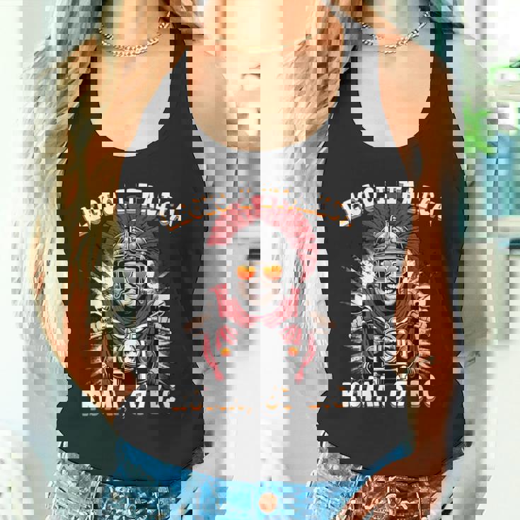 面白いローマのセンチュリオン モーターサイクリスト Legio 1 Italica タンクトップ